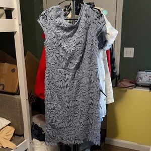 Light Blue Lace Dress